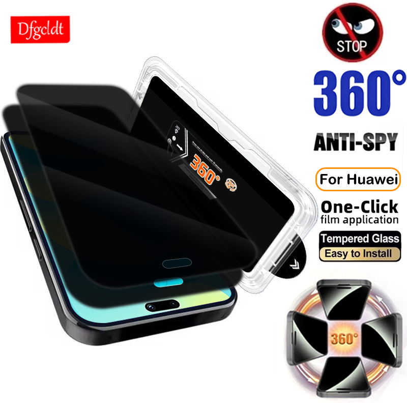 Privacy Screen Protector - Installation sans poussière 360 ° Protection
