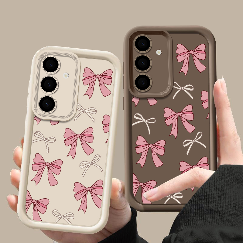 Coque en silicone motif nœud p - Samsung Galaxy A55 avis et prix