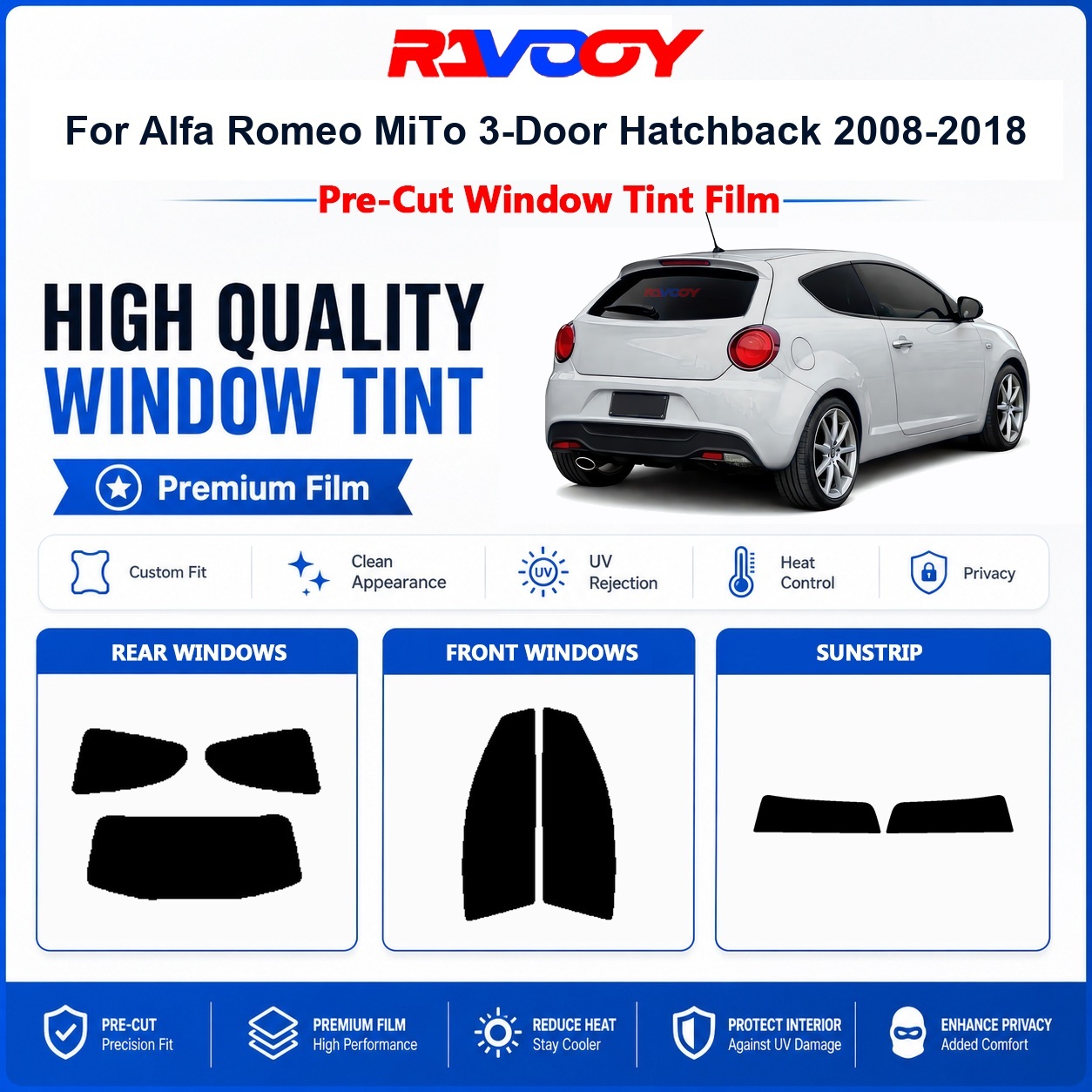 Film teinté pour vitres de voi - Privacy Screen Protector avis et prix