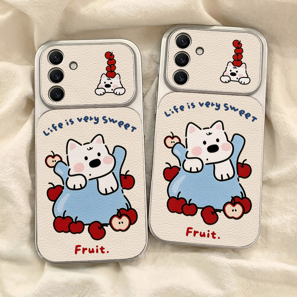Étui de téléphone en cuir soup - Camera Lens Protector avis et prix