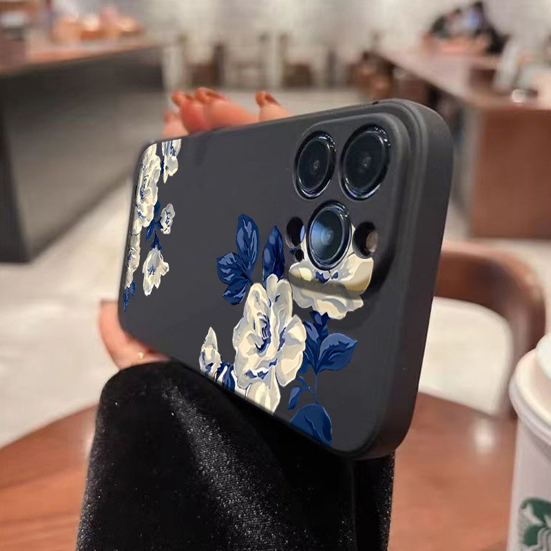 Coque de téléphone à fleurs bl - Samsung Galaxy A55 avis et prix